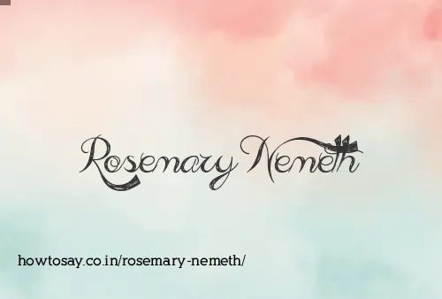 Rosemary Nemeth