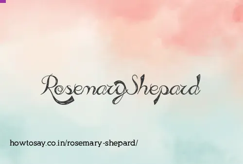 Rosemary Shepard