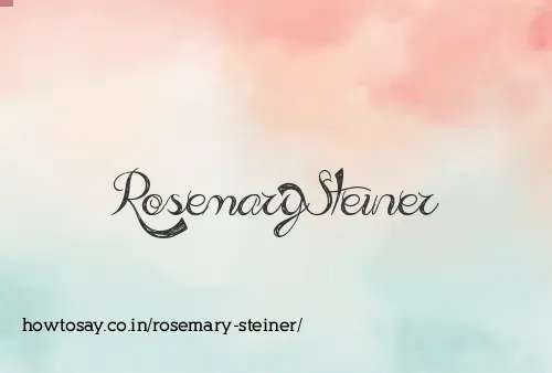 Rosemary Steiner