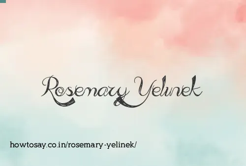 Rosemary Yelinek