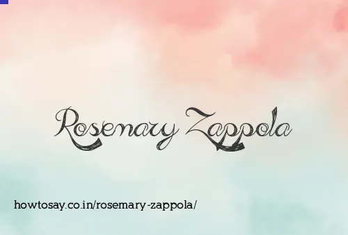 Rosemary Zappola