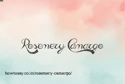 Rosemery Camargo