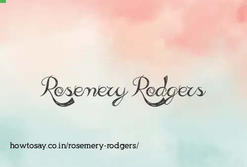 Rosemery Rodgers