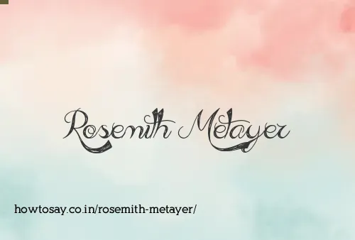 Rosemith Metayer