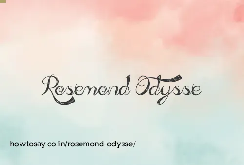Rosemond Odysse