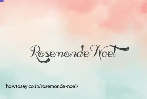 Rosemonde Noel