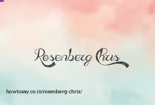 Rosenberg Chris