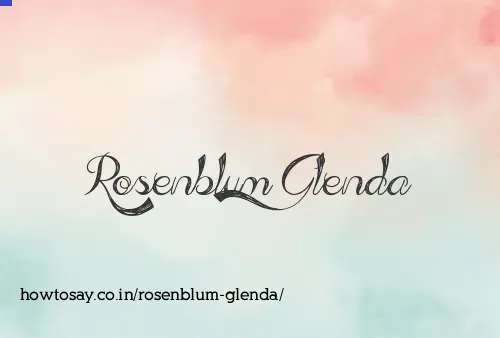 Rosenblum Glenda