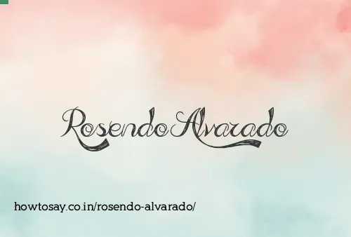 Rosendo Alvarado