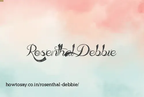 Rosenthal Debbie