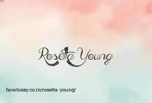 Rosetta Young