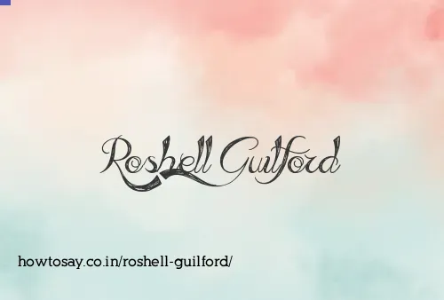 Roshell Guilford