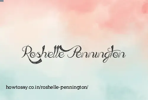 Roshelle Pennington