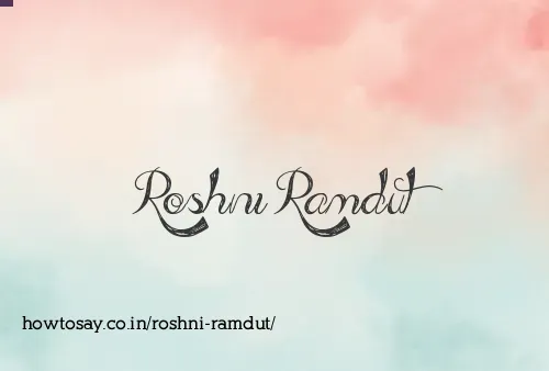 Roshni Ramdut