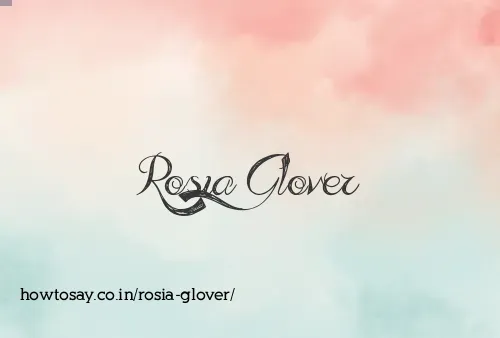 Rosia Glover
