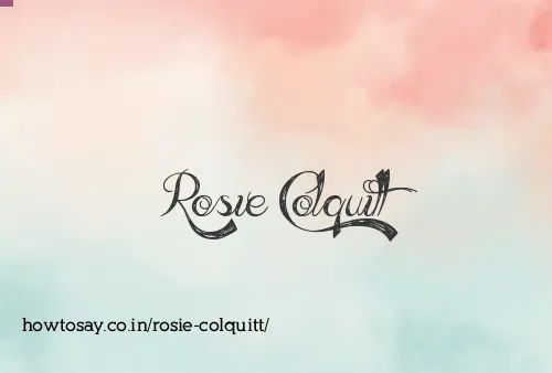 Rosie Colquitt