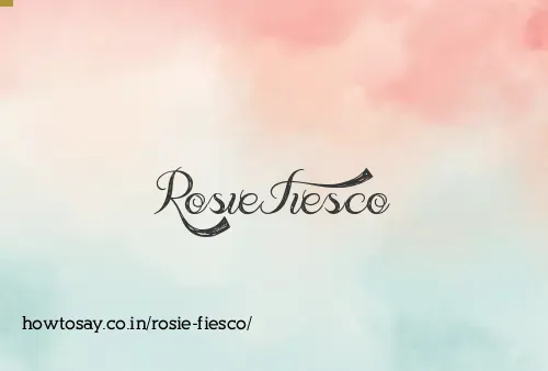Rosie Fiesco