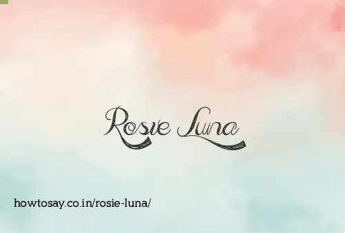Rosie Luna