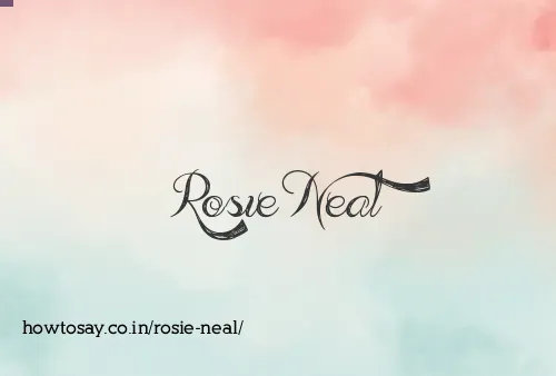 Rosie Neal