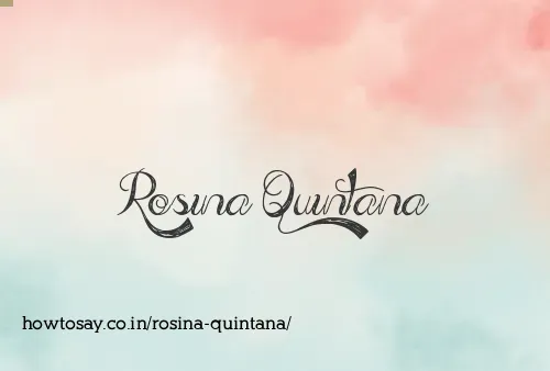 Rosina Quintana
