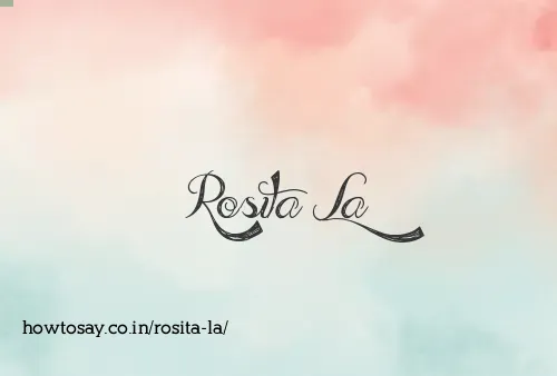 Rosita La