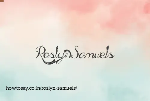 Roslyn Samuels