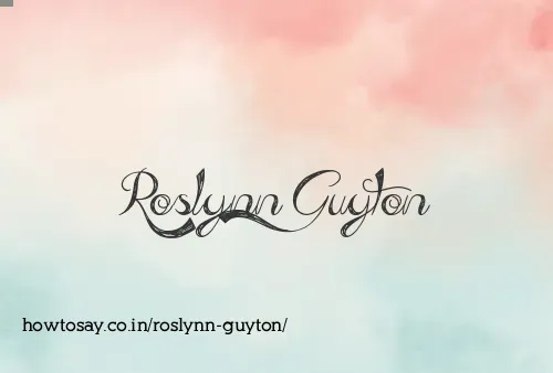 Roslynn Guyton