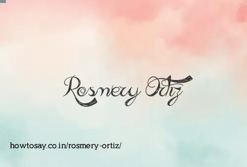 Rosmery Ortiz