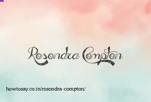 Rosondra Compton