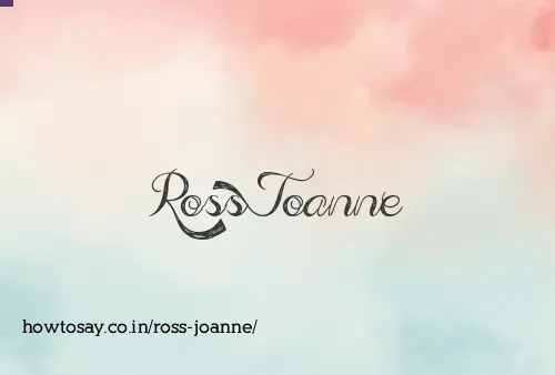 Ross Joanne