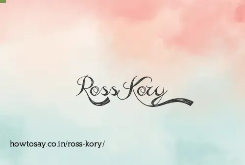 Ross Kory