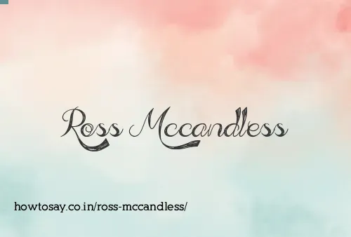 Ross Mccandless