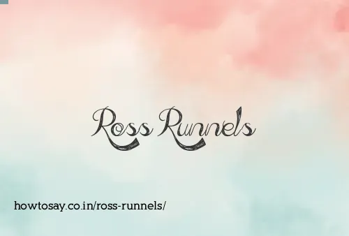 Ross Runnels