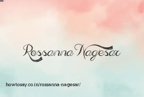 Rossanna Nagesar