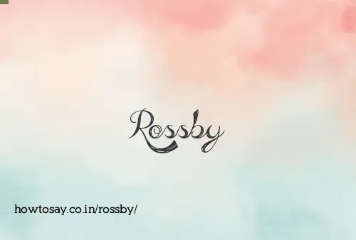 Rossby