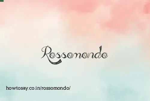 Rossomondo