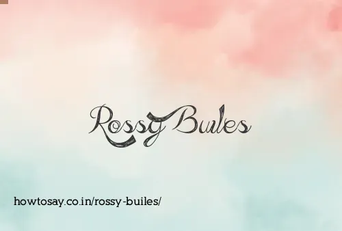 Rossy Builes