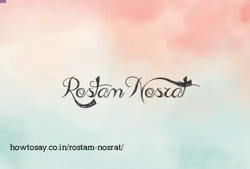 Rostam Nosrat