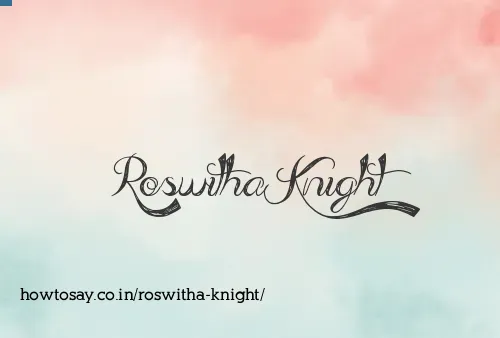 Roswitha Knight