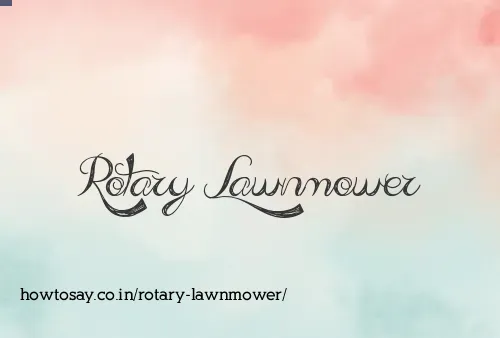 Rotary Lawnmower