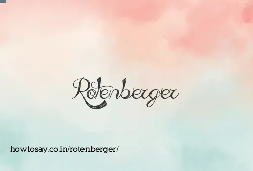 Rotenberger