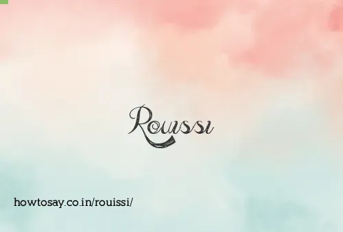 Rouissi