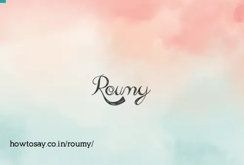 Roumy
