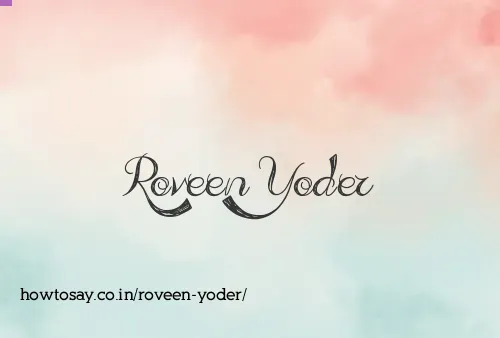Roveen Yoder