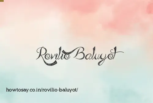Rovilio Baluyot
