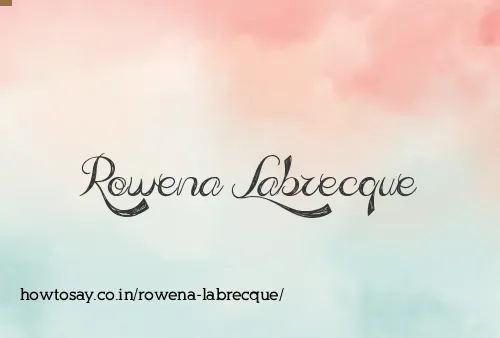 Rowena Labrecque