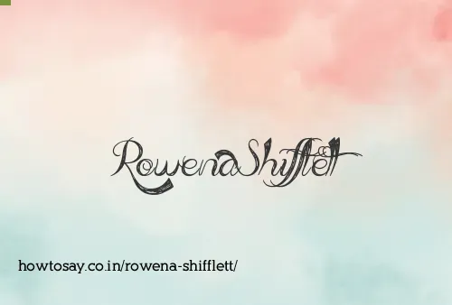 Rowena Shifflett