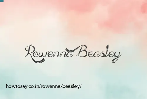 Rowenna Beasley