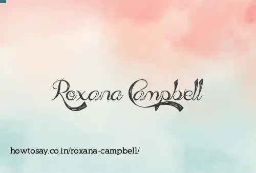 Roxana Campbell