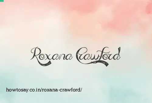 Roxana Crawford